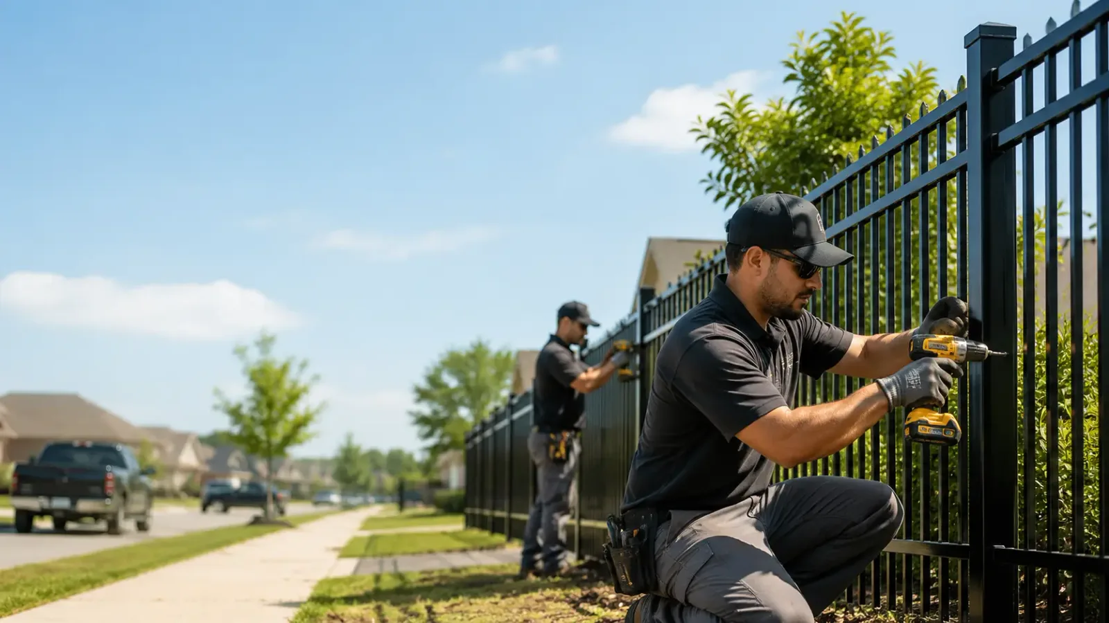 Metal Fence Installation in Pyote, TX